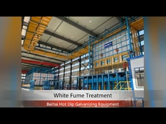 Фиксированный коллектор дыма цинка с горячим погружением