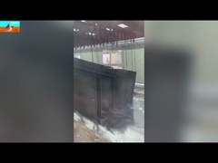 Цех линии горячего цинкования L-типа, печь, цинковый котел, бак