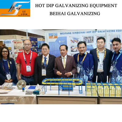 Hot Dip Galvanizing Furnace with High Velocity Pulse Fired Burner for Galvanizing Steel Parts and Customized Kettle Design