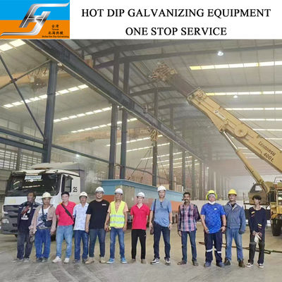 Steel XG08 Substrate Zinc Kettle for Hot Dip Galvanizing Factory Turnkey Project Best Supplier