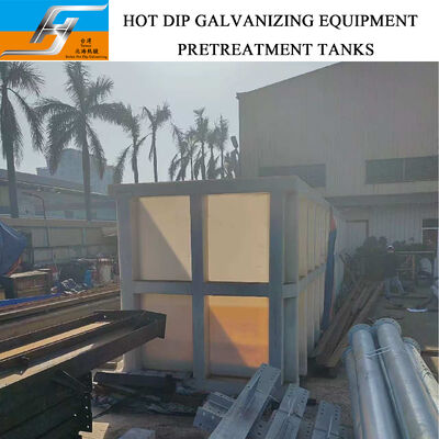 Customized Hot Dip Galvanizing Equipment with Automatic/Semi-automatic Control and High Velocity Pulse Firing System for Zinc Coating Plants
